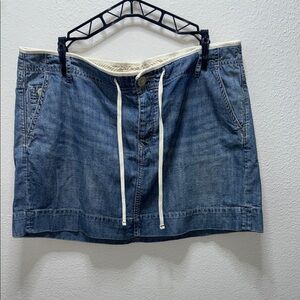 GAP Y2K Limited Edition Classic Blue Denim Midi Skirt